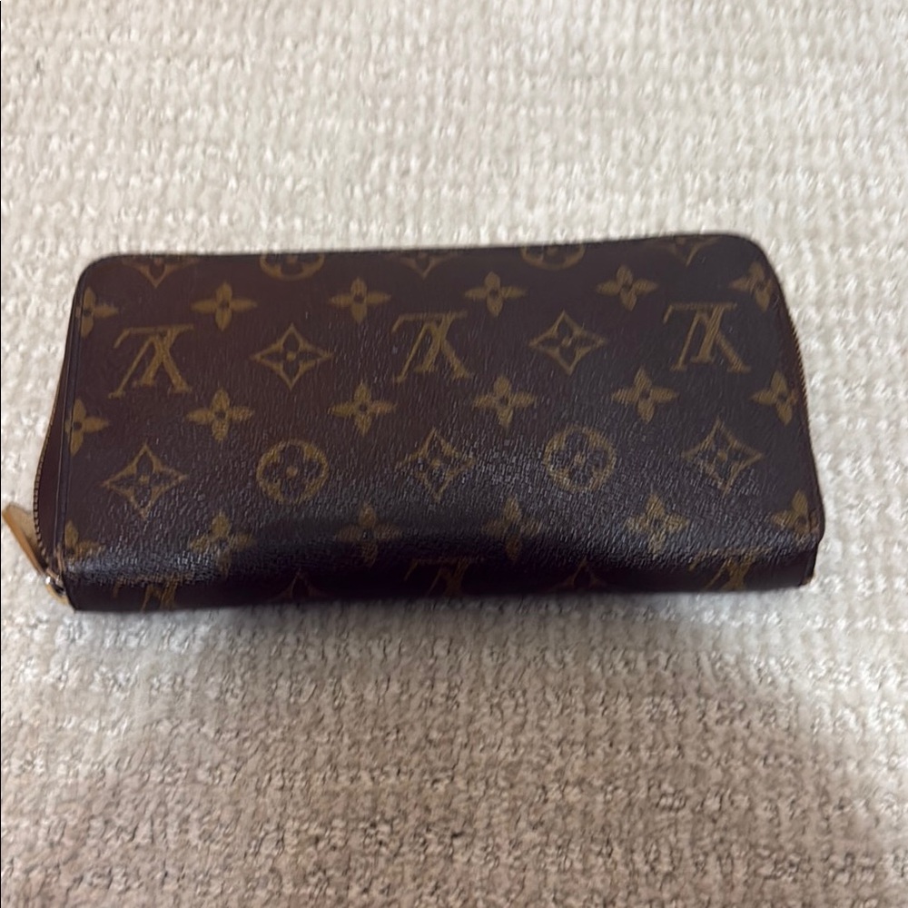 Louis Vuitton Brown Monogram Wallet Iconic Design